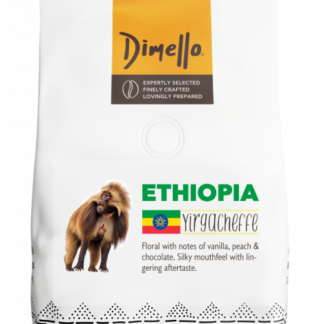 DIMELLO ETHIOPIA SINGLE ORIGIN YIGACHEFFE BEANS 8 x 250g (CARTON)