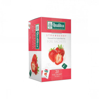 QUALITEA STRAWBERRY TEA 20 TEA BAGS