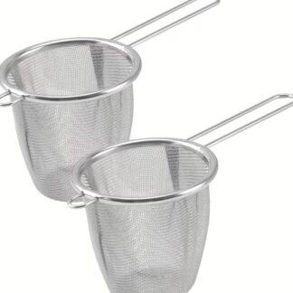 Steel Tea Strainer set